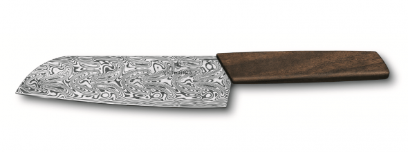 סכין סנטוקו להב פלדת דמשק 17 ס